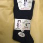 3 PAIRS MENS BOYS NON ELASTIC SOCKS 100% COTTON ONE SIZE BLACK