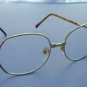 4 PAIRS LARGE RETRO READING GLASSES GOLD METAL FRAME PINK TRIM +3.0 PREMIER L