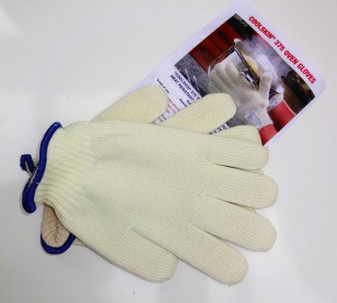 GENUINE COOLSKIN HEAT RESISTANT ANTI BURN GLOVES SIZE 10 MENS LG LADIES XL