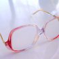 NEW VINTAGE STYLE READING GLASSES CLEAR PINK +2.25 VIVA