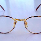 NEW SEMI ROUND READING GLASSES +1.25 GOLD COLOUR bay004