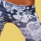 BRAND NEW FLORAL JEANS LOOK LEGGINGS JEGGINGS TIGHTS FASHION UK 8 10 12