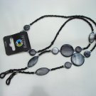 NEW BEADED GLASSES NECK CHAIN LANYARD SAFETY CORD STRAP SPECS HOLDER TAMAR GREY