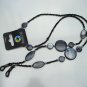 NEW BEADED GLASSES NECK CHAIN LANYARD SAFETY CORD STRAP SPECS HOLDER TAMAR GREY