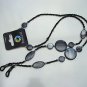 NEW BEADED GLASSES NECK CHAIN LANYARD SAFETY CORD STRAP SPECS HOLDER TAMAR GREY