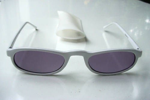 TINTED READING GLASSES WHITE SUN READERS +1.00 D521