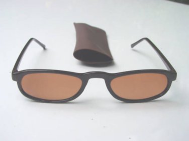 TINTED READING GLASSES BROWN SUN READERS  +3.00  D521