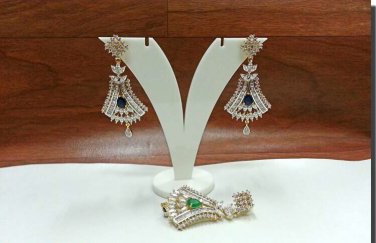 Diamond Look Earrings