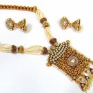 Motia Coloured Bandhani Necklace Design