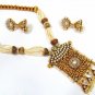 Motia Coloured Bandhani Necklace Design