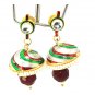 Unique Look Multicoloured Earrings
