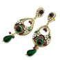 Fashion Gold Metal Drop  Celebrity Earrings