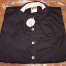 Blue or Black Collared Casual Longsleeve Shirts - Front Button  - NEW- M/XL