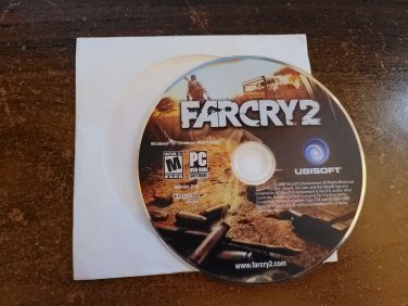 Far Cry 2 PC Game Disc Only in Sleeve with Key 2008