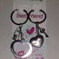 2pcs Pair Couple Keychains Heart Key Lock I Love You Forever USA Shipper Fast #7