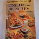 Better Homes and Gardens Lunches and Brunches Hardcover 1963 Recipes Cookbook
