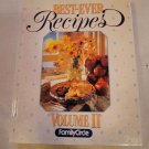 FamilyCircle Best Ever Recipes Volume II Cookbook FamilyCircle Best Ever Recipes Volume II Cookbook