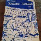Prize-winning Christmas Programs No. 2. 1956. Prize-winning Christmas Programs No. 2. 1956.