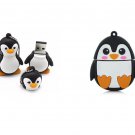 2.0 16gb 32gb 64gb 128gb Penguin Black and White Animal USB Flash Thumb Drive
