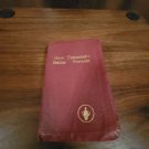 Vintage Pocket New Testament with Psalms and Proverbs 1969 Edition