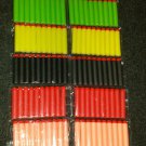 120pcs 2.75" MIXED COLOR Elite Bullet Foam Dart Refill Replacement Toy Gun USA