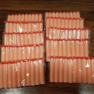 100pcs 2.75" ORANGE Elite Bullet Foam Dart Refill Replacement Toy Gun Darts USA