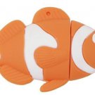 3.0 16gb 32gb 64gb Orange Clown Fish USB Flash Thumb Drive USA Shipper
