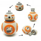 2.0 16gb 32gb 64gb 128gb 256gb BB8 Star Wars USB Flash Thumb Drive US Shipper