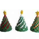 3pc Set 3D Printed Fidget Christmas Tree Passthrough Spiral Toy Stress Relief 3pc Set 3D Printed Fidget Christmas Tree Passthrough Spiral Toy Stress Relief