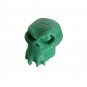 4pc Set Green Orc Skull Valve Stem Cap Covers Unique Stylish 3D Printed Gift