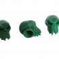 4pc Set Green Orc Skull Valve Stem Cap Covers Unique Stylish 3D Printed Gift