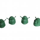4pc Set Green Shrek Ogre Valve Stem Cap Covers Unique Stylish 3D Printed Gift 4pc Set Green Shrek Ogre Valve Stem Cap Covers Unique Stylish 3D Printed Gift