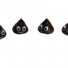 4pc Set Poop Turd Poo Valve Stem Cap Covers Unique Stylish 3D Printed Gift 4pc Set Poop Turd Poo Valve Stem Cap Covers Unique Stylish 3D Printed Gift