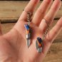 Portable Mini 3" Pocket Knife Keychain Wood Handle Camping Letter Opener