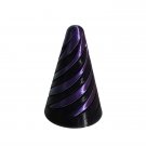 3" 3D Printed Fidget Spiral Cone Stress Relief Fun Desk Toy Adult Child Gift #2 3" 3D Printed Fidget Spiral Cone Stress Relief Fun Desk Toy Adult Child Gift #2