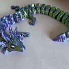 Flexible Articulated Axolotl Sensory Fidget Toy 3D Printed 16" Multi Color #1 Flexible Articulated Axolotl Sensory Fidget Toy 3D Printed 16" Multi Color #1