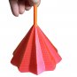 4.5" 3D Print Fidget Star Handle Stress Relief Fun Desk Toy Adult Child Gift #33