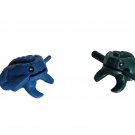 3D Printed 2pc 2" Green Blue Chirping Croaking Percussion Frog Music Instrument 3D Printed 2pc 2" Green Blue Chirping Croaking Percussion Frog Music Instrument