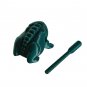 3D Printed 2pc 2" Green Blue Chirping Croaking Percussion Frog Music Instrument