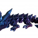 11.5" 3D Print Fidget Crystal Dragon Stress Relief Fun Toy Adult Child Gift #23 11.5" 3D Print Fidget Crystal Dragon Stress Relief Fun Toy Adult Child Gift #23