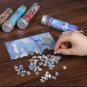Challenging Mini Jigsaw Puzzle Beautiful Purple Lavender Field Sunset 150pc #139