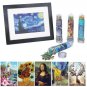 Challenging Mini Jigsaw Puzzle Beautiful Purple Lavender Field Sunset 150pc #139