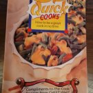 Cheeze Whiz "Quick Cooks" Top Ten Uses Vintage Pamphlet / Advertising 1994 Kraft