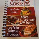 Rival Crock Pot Slow Cooker Cookbook 3 Books In 1 Spiral Hardcover Book Recipes