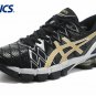 ASICS Men's GEL-Kinsei 5 Running Shoe Black/Gold/Silver  US Size  11