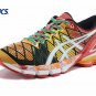 ASICS Men's GEL-Kinsei 5 Running Shoe Black/White/Red US Size 7.5