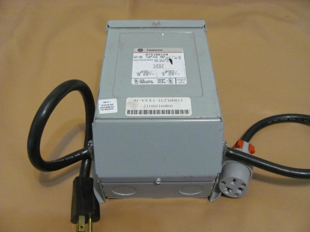 GE GENERAL ELECTRIC 9T51B0128 BUCK BOOST TRANSFORMER FOR TANNING BED