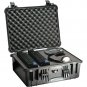 Pelican | 1550 Case | Black | With Foam Inserts | **Used** - In Good Condition.Stock Photos