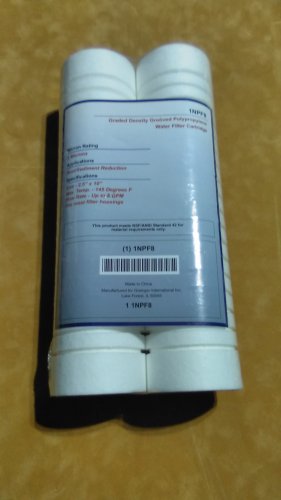 Grainger 1NPF6 polypropylene   Water Filter