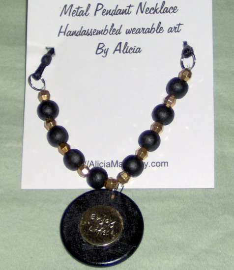 One of a kind necklace Enjoy Life costume jewelry